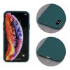 Apple iPhone 13 Pro matt szilikon tok (sötétzöld)