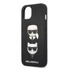 karl lagerfeld karl choupette head saffiano fekete iphone 13 mini telefon tok 03