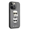 karl lagerfeld karl choupette heads saffiano ezüst iphone 13 pro tok 02