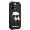 karl lagerfeld karl head szilikon iphone 14 pro fekete telefon tok 02