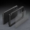 Apple iPhone 7 / 8 / SE 2020- Techsuit CarbonFuse műanyag tok (fekete)