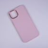 Apple iPhone 13 Pro Max Satin matt szilikon tok (rózsaszín)
