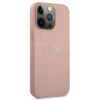 guess saffiano pink iphone 13 pro telefon tok 02