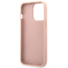 guess saffiano pink iphone 13 pro max telefon tok 01