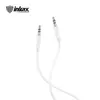 Inkax AC-01 AUX audio kábel 3.5mm - 3.5mm 1m (fehér)