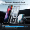 Apple iPhone 15 Pro ESR Air Armor HaloLock Magsafe Prémium Minőségű ütésálló tok (átlátszó)