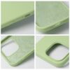 iPhone 15 Pro ROAR Cloud Skin matt felületű szilikon tok (zöld)