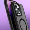 Techsuit CarbonFuse MagSafe műanyag ütésálló tok iPhone 15 Pro fekete