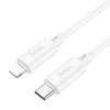 Hoco X88 Type-C - Lightning adat- és töltőkábel 1m (fehér) 03
