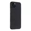 Tactical MagForce Aramid Prémium minőségű hátlapvédő tok MagSafe iPhone 15 Plus fekete carbon