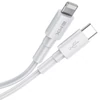 Baseus BMX Mini White adatkábel Type C - Lightning MFI engedélyes PD 18W 1,2m fehér 05