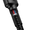 Baseus Cafule Series Type-C - Type-C szövetes adatkábel PD2.0 3A 1m fekete 04