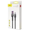 Baseus Cafule USB - Type-C adatkábel 5A 40W 1m fekete 02
