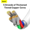 Baseus Superior Series Cable Type-C - Lightning adatkábel PD 20W 25cm fehér 08