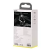 Baseus PPS Quick Charger Bluetooth FM transmitter és  szivargyújtós gyorstöltő - CCTM-B01 (fekete)
