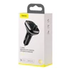 Baseus PPS Quick Charger Bluetooth FM transmitter és  szivargyújtós gyorstöltő - CCTM-B01 (fekete)