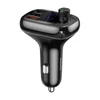 Baseus PPS Quick Charger Bluetooth FM transmitter és  szivargyújtós gyorstöltő - CCTM-B01 (fekete)
