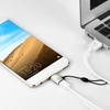 Hoco UA8 átalakító adapter Micro USB - Type-C (ezüst)
