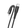 Hoco U64 Superior PD3.0  Type-C - Lightning adat- és töltőkábel 18W 1,2m (fekete) 02