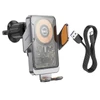 Hoco HW7 vezeték nélküli töltő és autós telefontartó szellőzőbe 15W (fekete) 04