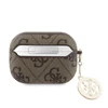 Guess 4G Script PC/PU Charm AirPods Pro 2 / Pro 1 tok (barna) 02