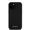 karl lagerfeld liquid silicone magsafe szilikon iphone 15 fekete telefon tok