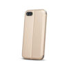 Apple iPhone 15 Plus Smart Elegance oldalra nyíló tok (arany)