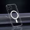 iPhone 14 Magsafe műanyag tok kameravédelem átlátszó