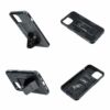Apple iPhone 12 / 12 Pro Armor Defender fekete színű mágneses műanyag tok