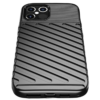 Apple iPhone 11 Pro Max Thunder Case Fekete Színű Ütésálló Szilikon Tok 
