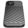 Apple iPhone XR Thunder Case Fekete Színű Ütésálló Szilikon Tok
