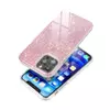 Shining Glitter csillogó szilikon Samsung A35 tok rózsaszín 02
