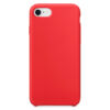 Apple iPhone 14 Plus Silicone Matt Felületű Piros Színű Szilikon Tok