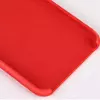 Apple iPhone 13 Pro Max Silicone matt felületű szilikon tok (piros)