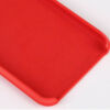 Apple iPhone 13 Mini Silicone Matt Felületű Piros Színű Szilikon Tok