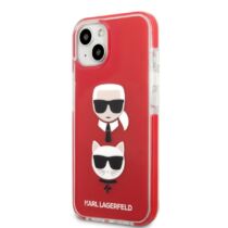 karl lagerfeld karl choupette head tpe iphone 13 mini piros telefon tok