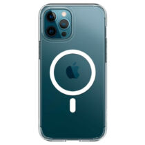 Apple iPhone 12 Pro Silicone Magsafe Átlátszó Szilikon Tok