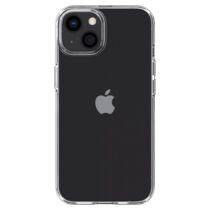 Apple iPhone 13 Mini Spigen Liquid Crystal Prémium Minőségű Fekete Színű Szilikon Tok