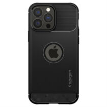 Spigen Rugged Armor iPhone 13 Pro telefon tok (fekete)