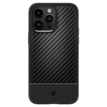Spigen Core Armor iPhone 14 Pro telefon tok (fekete)