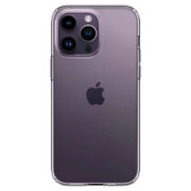 Apple iPhone 14 Pro Max Spigen Liquid Crystal Prémium Minőségű Fekete Színű Szilikon Tok