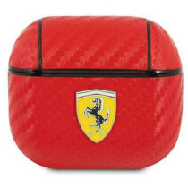 Ferrari AirPods 3 carbon műanyag tok FESA3CARE (piros)