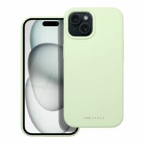 ROAR Cloud Skin matt felületű szilikon tok iPhone 15 Pro (zöld)