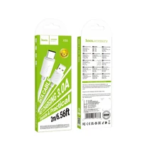 Hoco X88 USB - Type-C adat- és töltőkábel 2m (fehér)