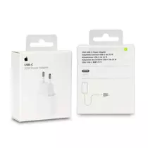 Apple gyári 20W Type-C hálózati töltő adapter - MHJE3ZM/A fehér