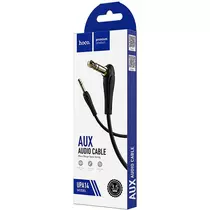 Hoco UPA14 AUX audio kábel 3.5mm - 3.5mm, 1m (fekete)