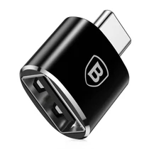 Baseus OTG átalakító adapter USB - Type C (fekete)