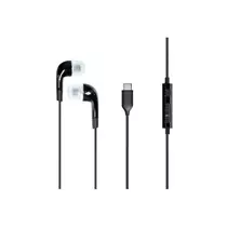 Samsung gyári fülhallgató headset távvezérlővel és mikrofonnal, Type-C, fekete (EHS64)