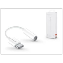 Huawei CM20 gyári audio converter adapter USB Type-C - 3,5 mm Jack fehér