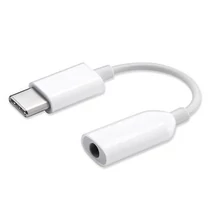 Xiaomi gyári  audio adapter Type-C - 3,5mm jack (fehér)